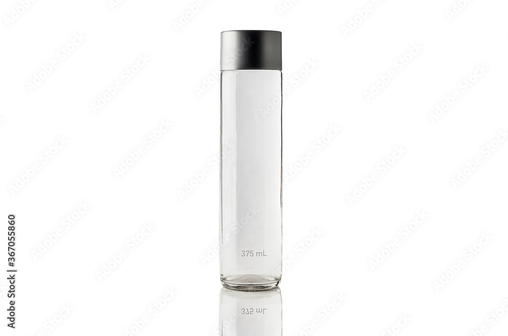 Glass Bottle on White Background Glass Bottle on White Background