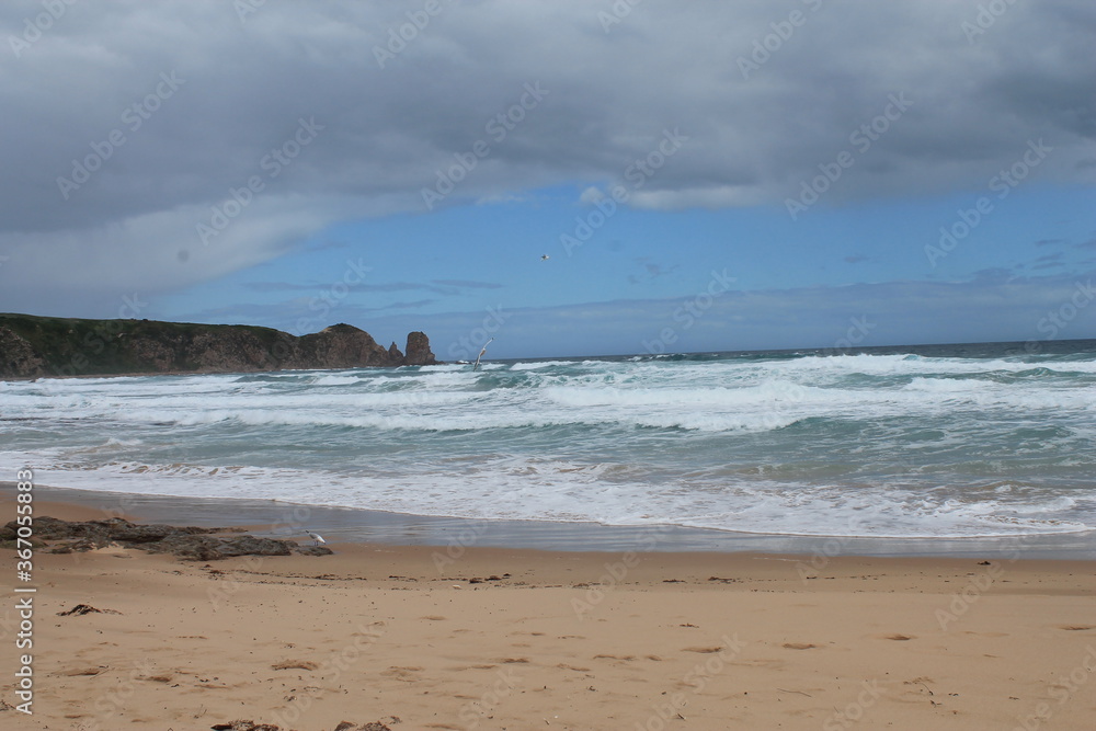 Playa, arena y olas en Australia