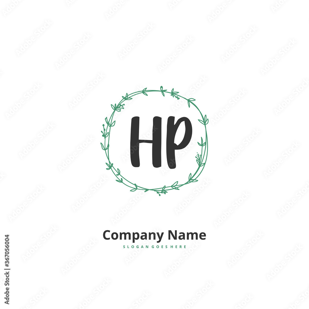H P HP Initial handwriting and signature logo design with circle. Beautiful design handwritten logo for fashion, team, wedding, luxury logo. H P HP Initial handwriting and signature logo design with circle. Beautiful design handwritten logo for fashion, team, wedding, luxury logo.