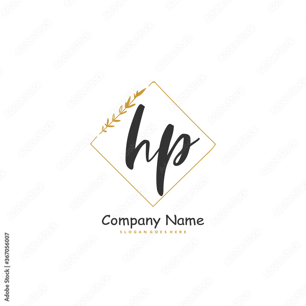 H P HP Initial handwriting and signature logo design with circle. Beautiful design handwritten logo for fashion, team, wedding, luxury logo. H P HP Initial handwriting and signature logo design with circle. Beautiful design handwritten logo for fashion, team, wedding, luxury logo.