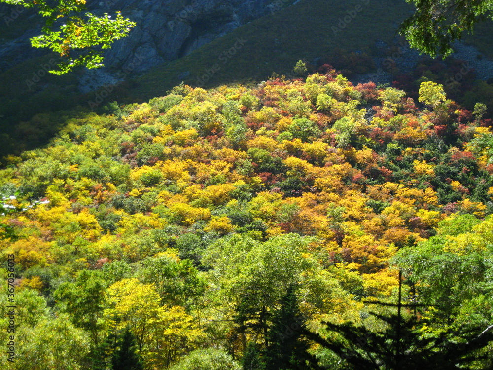 Japan North Alps in autumn Japan North Alps in autumn