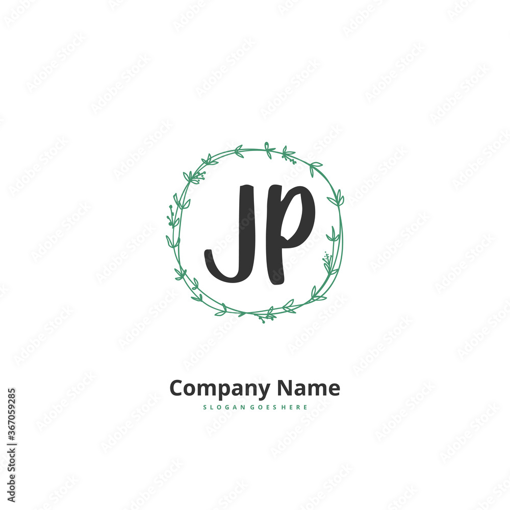 J P JP Initial handwriting and signature logo design with circle. Beautiful design handwritten logo for fashion, team, wedding, luxury logo. J P JP Initial handwriting and signature logo design with circle. Beautiful design handwritten logo for fashion, team, wedding, luxury logo.