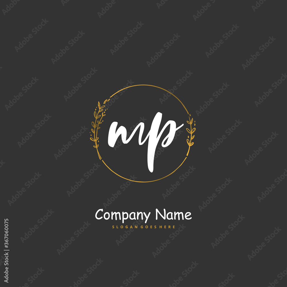 M P MP Initial handwriting and signature logo design with circle. Beautiful design handwritten logo for fashion, team, wedding, luxury logo. M P MP Initial handwriting and signature logo design with circle. Beautiful design handwritten logo for fashion, team, wedding, luxury logo.