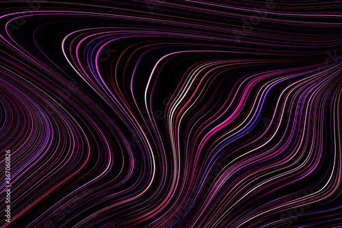 Metallic unreal color background