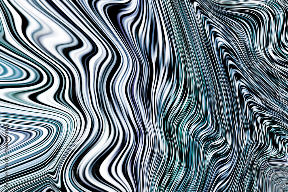 Fototapeta premium Metallic unreal color background