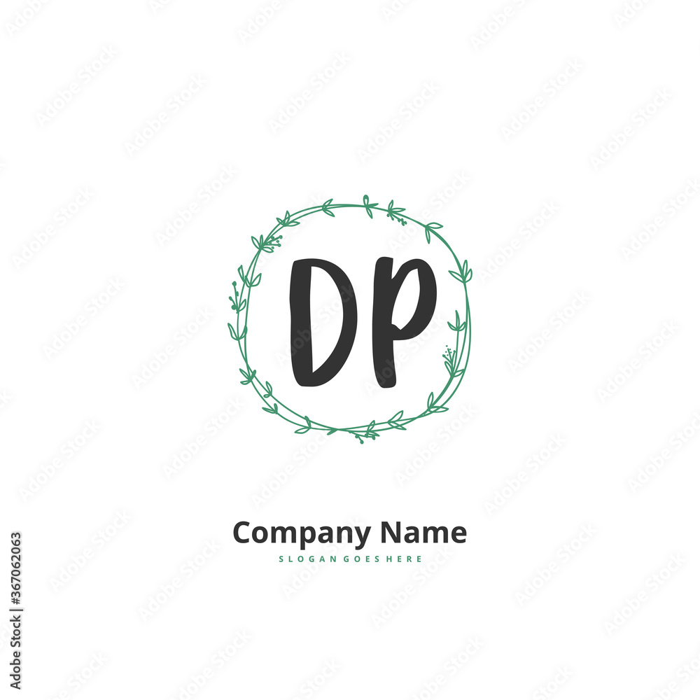 D P DP Initial handwriting and signature logo design with circle. Beautiful design handwritten logo for fashion, team, wedding, luxury logo. D P DP Initial handwriting and signature logo design with circle. Beautiful design handwritten logo for fashion, team, wedding, luxury logo.