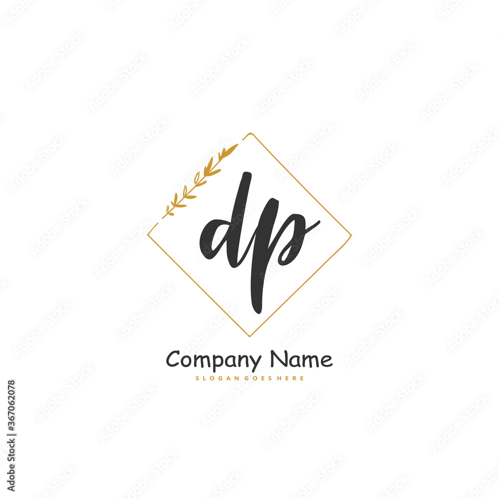 D P DP Initial handwriting and signature logo design with circle. Beautiful design handwritten logo for fashion, team, wedding, luxury logo. D P DP Initial handwriting and signature logo design with circle. Beautiful design handwritten logo for fashion, team, wedding, luxury logo.