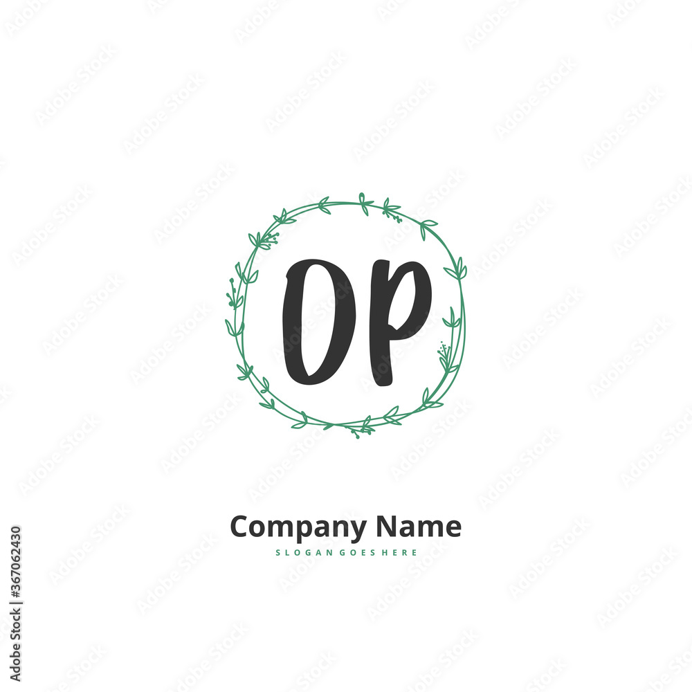 O P OP Initial handwriting and signature logo design with circle. Beautiful design handwritten logo for fashion, team, wedding, luxury logo. O P OP Initial handwriting and signature logo design with circle. Beautiful design handwritten logo for fashion, team, wedding, luxury logo.