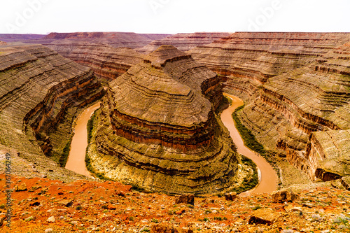 Goosenecks of San Juan river, Utah