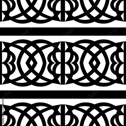 seamless ornament pattern in celtic style