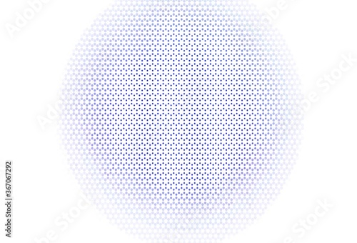 Light backdrop with dots.