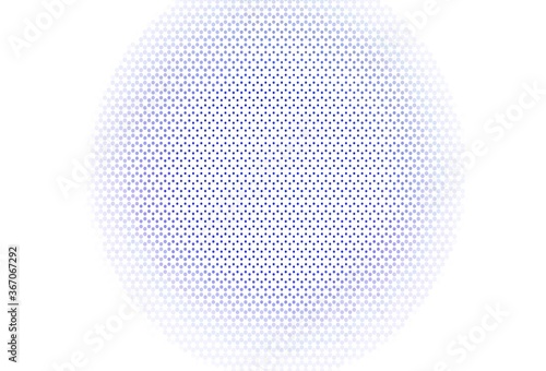 Light backdrop with dots.