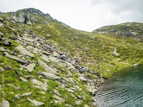 Sponser lakes in the Meraner Land in the Texelgruppe nature park photo