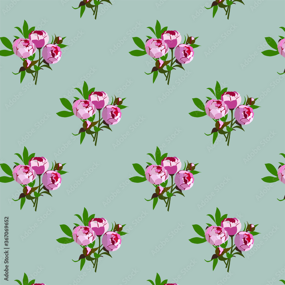 The beautiful floral pattern for fabric or bacjground