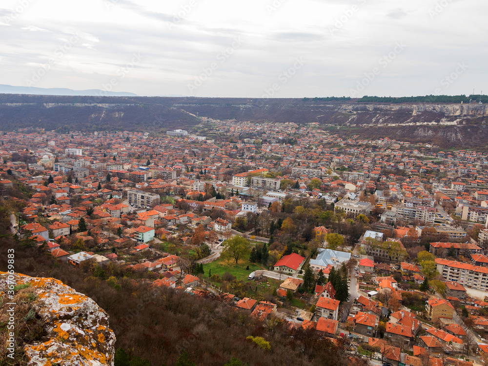 Beautiful landscape with Bridge nearby medieval fortress Ovech in Provadia Bulgaria