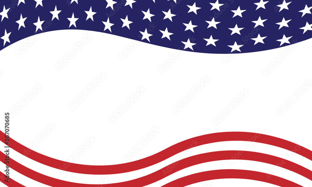 patriotic background with stars Stock Vector | Adobe Stock