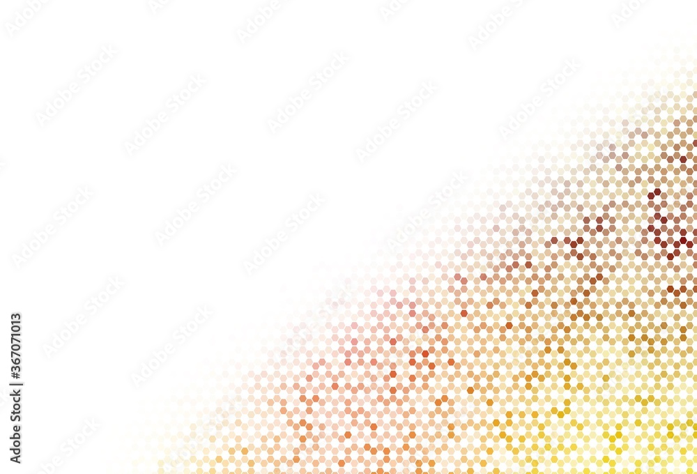 Light Multicolor vector layout with hexagonal shapes.