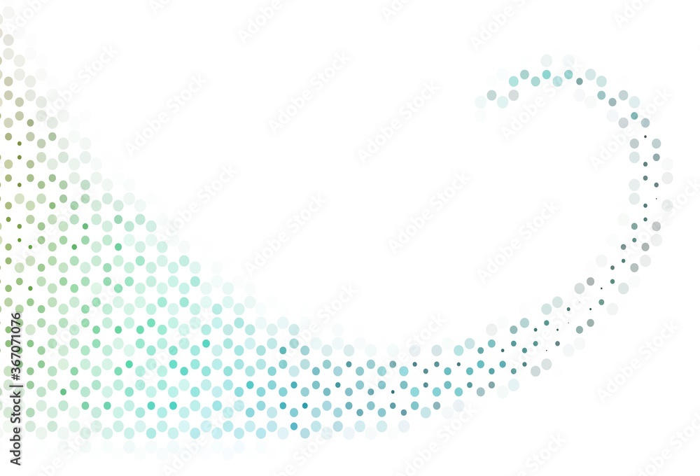 Obraz premium Light template with circles.