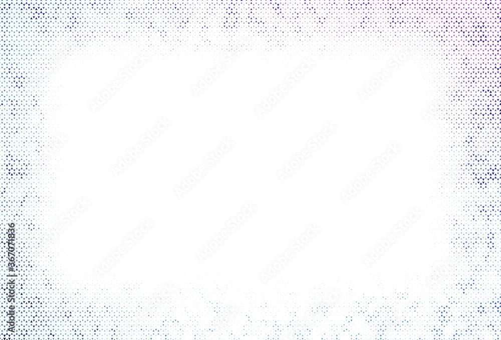 Fototapeta premium Light vector template with crystals, triangles.