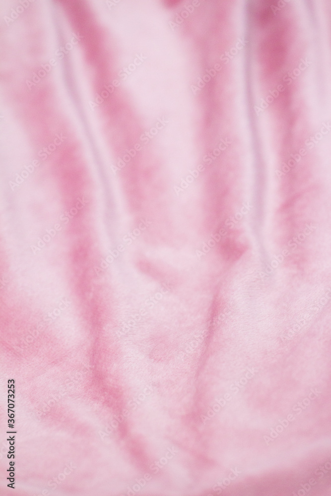 Soft pink fabric