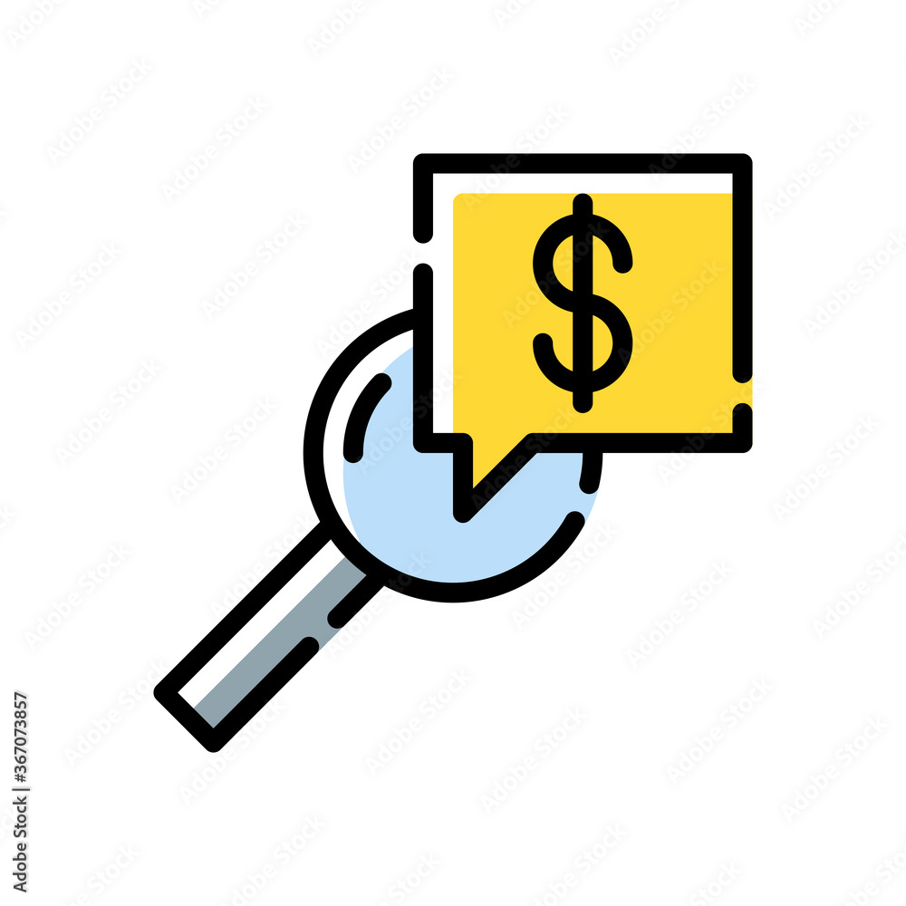search money icon in filled line style. vector illustration for graphic design, website, UI isolated on white background. EPS 10 search money icon in filled line style. vector illustration for graphic design, website, UI isolated on white background. EPS 10