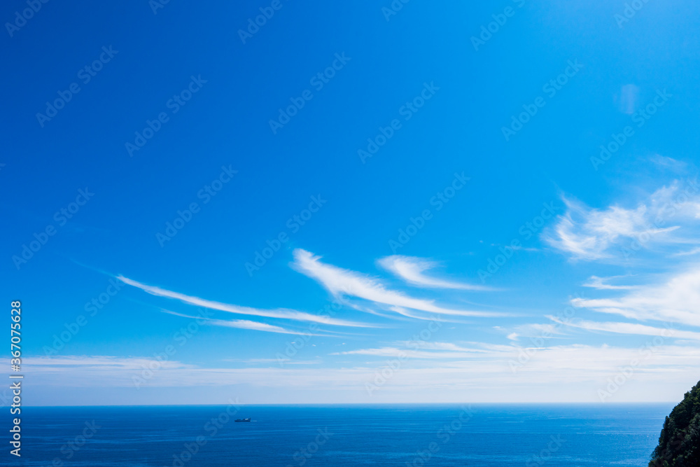 Obraz premium 長崎県長崎市 ながさきサンセットロードからの五島灘の眺望