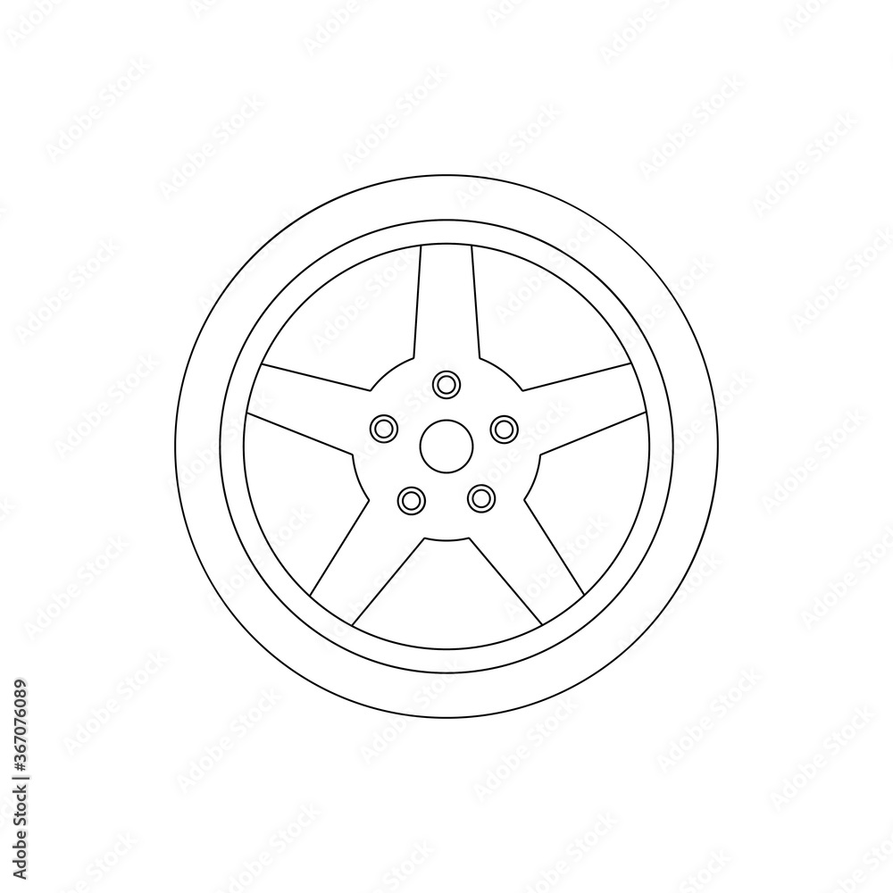 Obraz premium velg logo