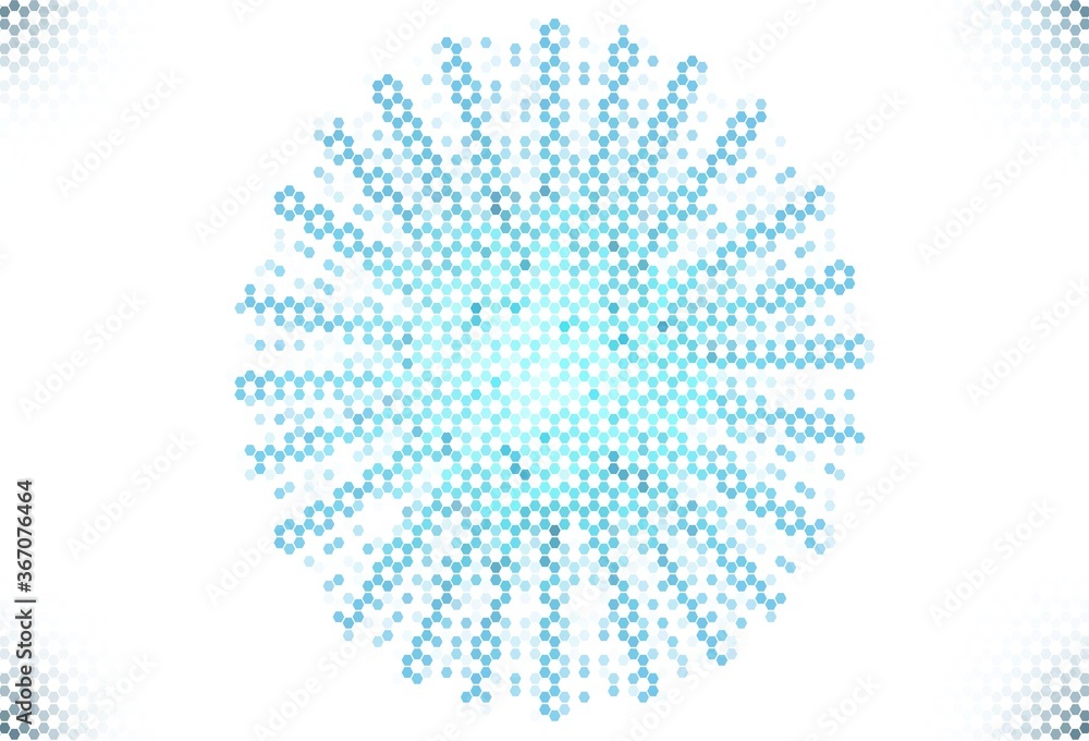 Light Pink vector layout with hexagonal shapes. Light Pink vector layout with hexagonal shapes.