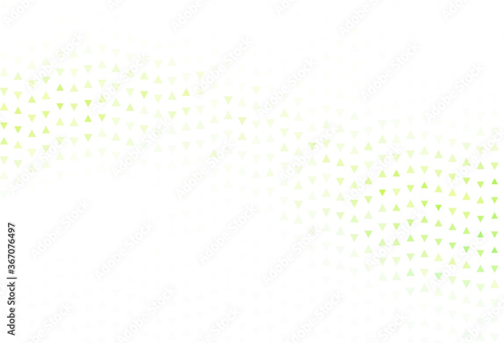 Light template with crystals, triangles. Light template with crystals, triangles.