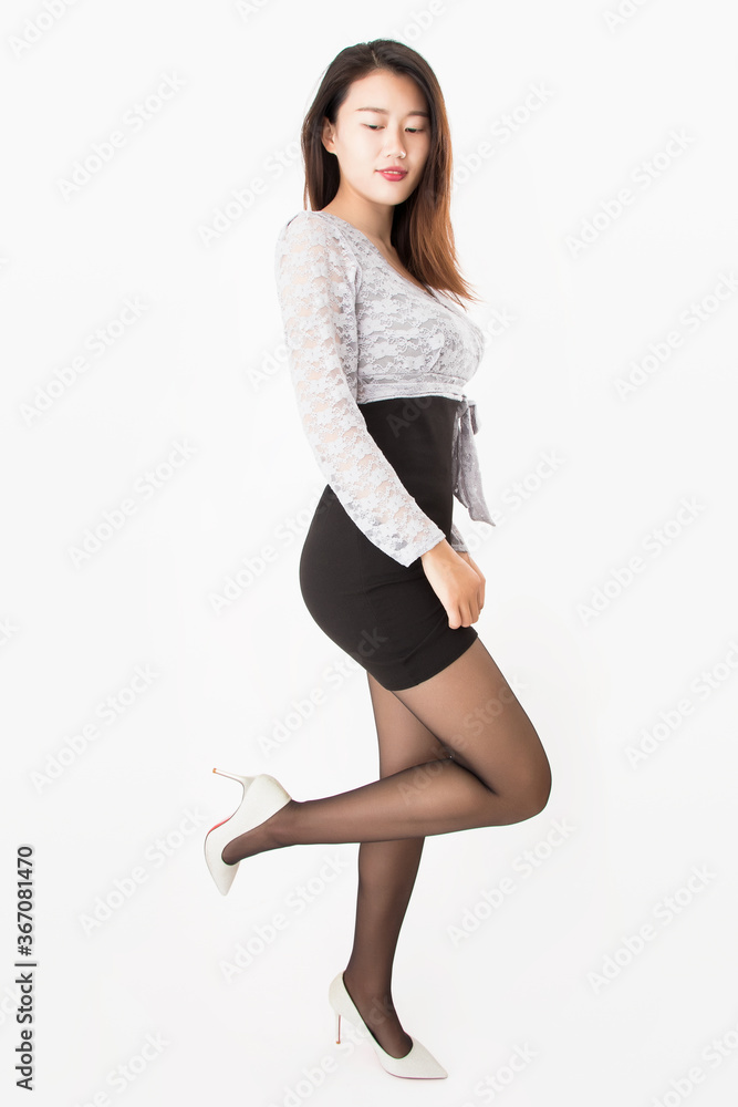 Tall short skirt model full body photo Tall short skirt model full body photo