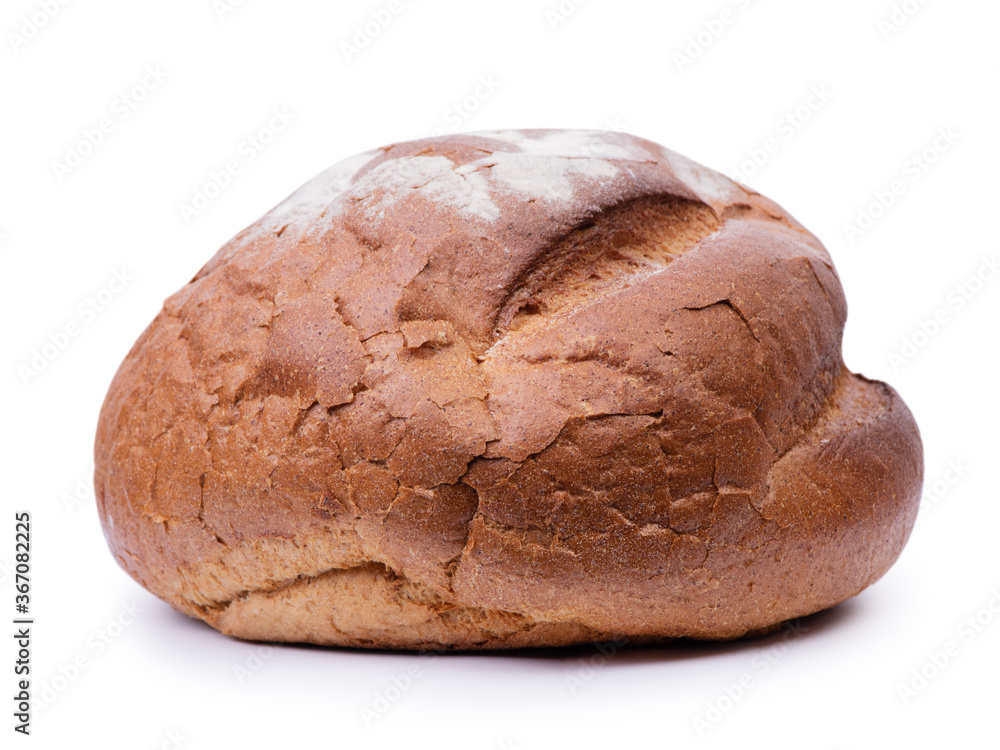 Closeup freshly baked homemade traditional bread Closeup freshly baked homemade traditional bread