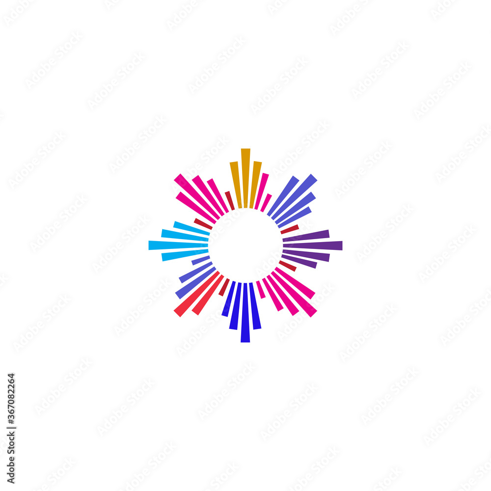 Fireworks Logo Template vector symbol Fireworks Logo Template vector symbol