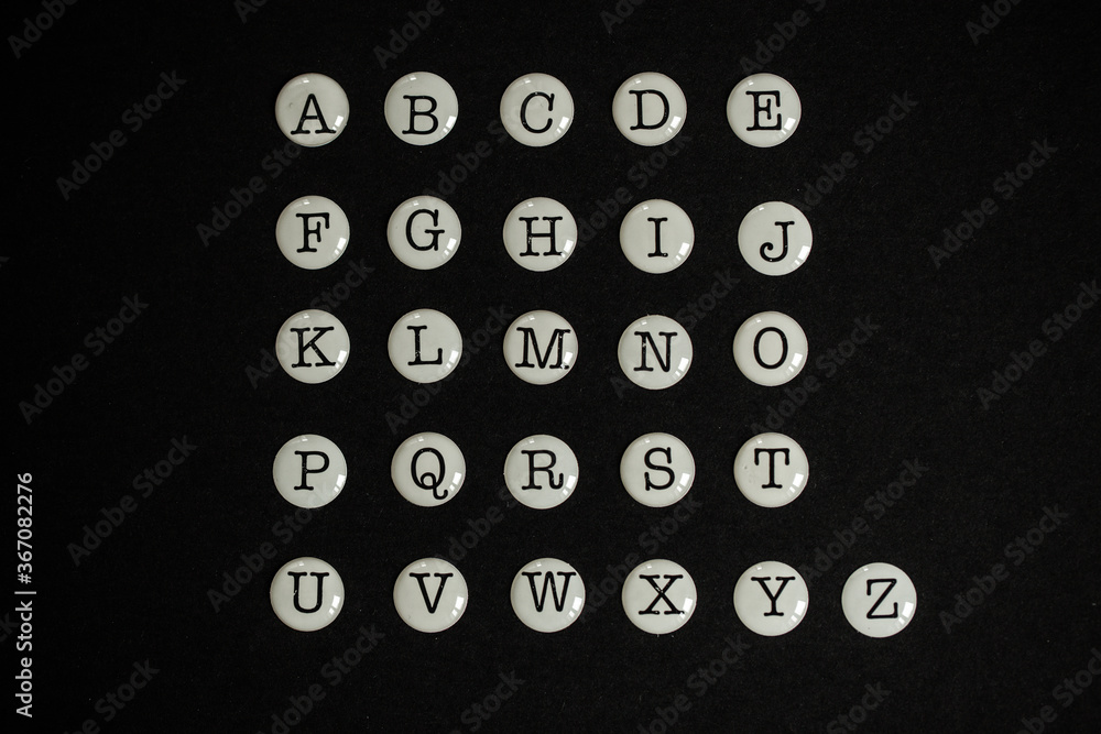Full english alphabet Full english alphabet
