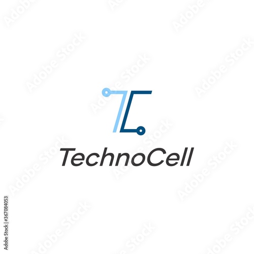 TC Tech Logo Design Template