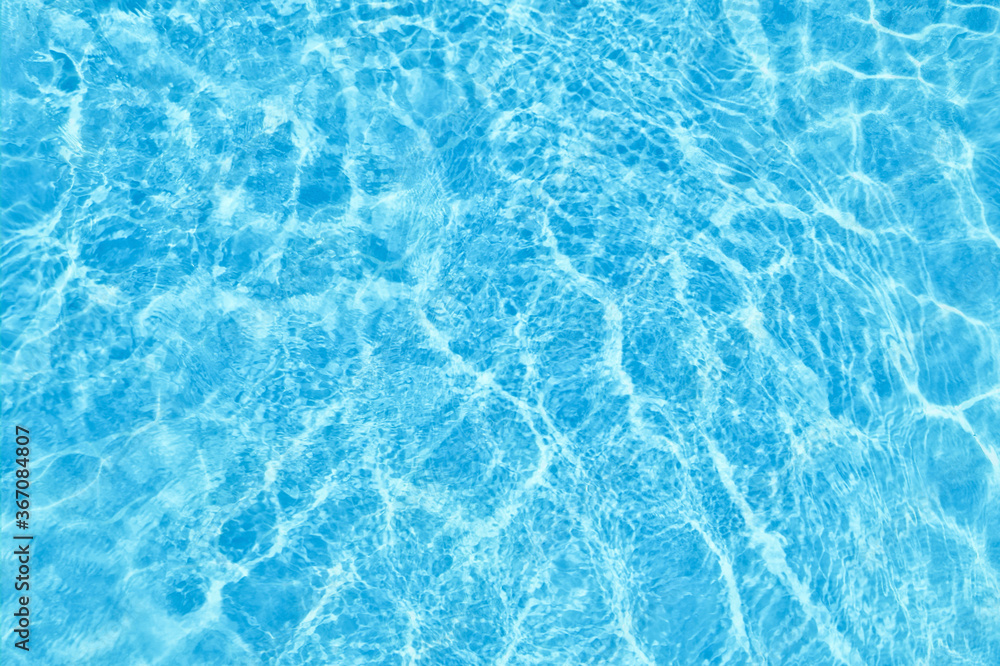 Swimming pool with cool water as background, top view Swimming pool with cool water as background, top view