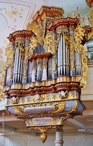 Orgel, Stiftskirche Heilig-Kreuz, Horb am Neckar