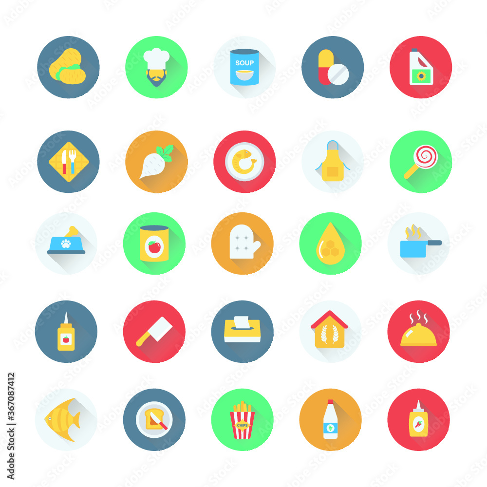 Food Vector Icons 5 Food Vector Icons 5