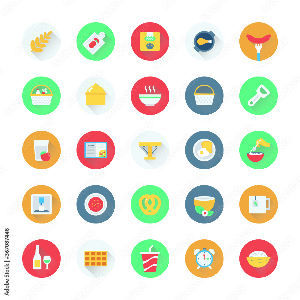 Food Vector Icons 7 Food Vector Icons 7