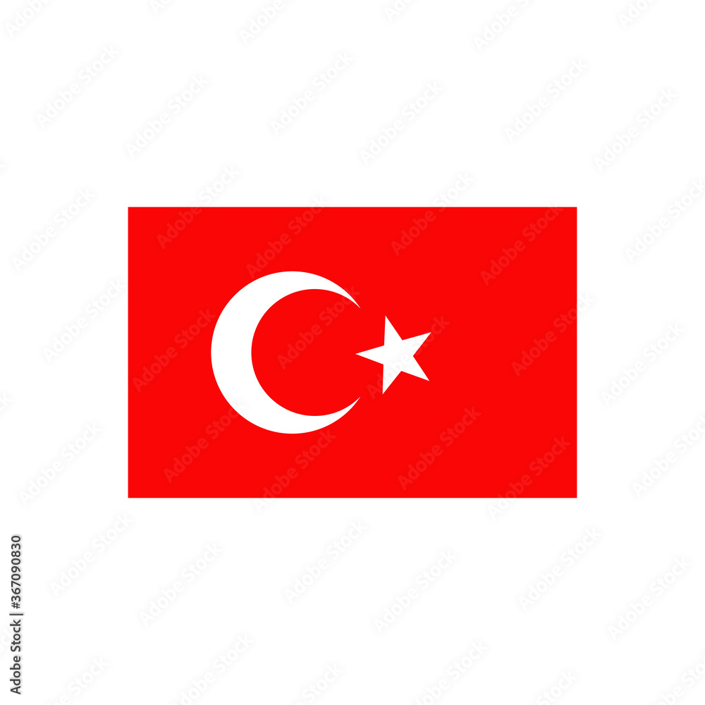 Made in Turkey label logo design template