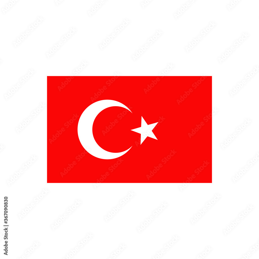 Made in Turkey label logo design template Made in Turkey label logo design template