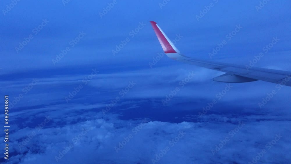 view from airplane window view from airplane window