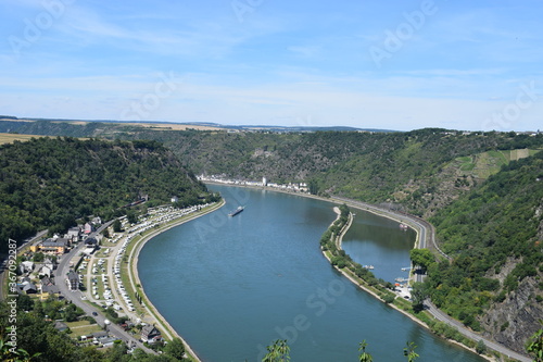 Mittelrheintal an der Loreley photo