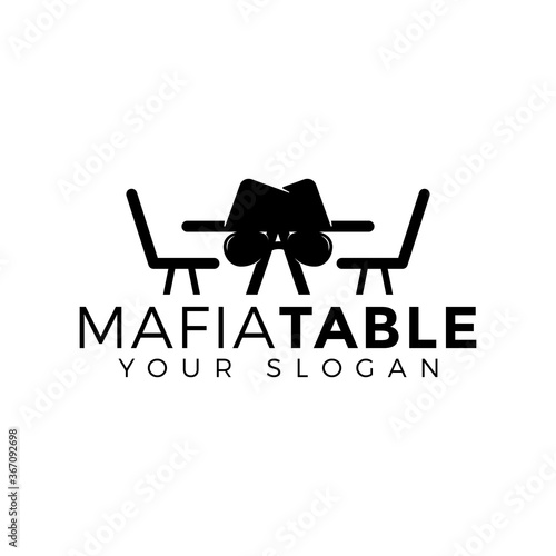 mafia table logo design