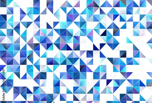 Light vector pattern with polygonal style.