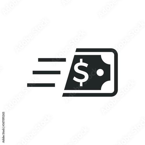 Quick money transfer icon