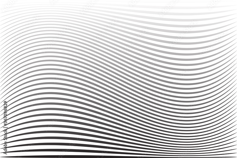 Wavy lines striped texture and background.