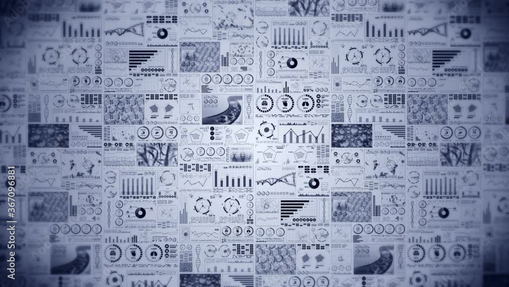 Modern medical health care concept. Futuristic examination with health indicators. Graph, Diagram, Info graphic. High tech future loop animation. Modern medical health care concept. Futuristic examination with health indicators. Graph, Diagram, Info graphic. High tech future loop animation.