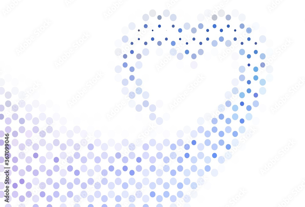 Light template with circles. Light template with circles.