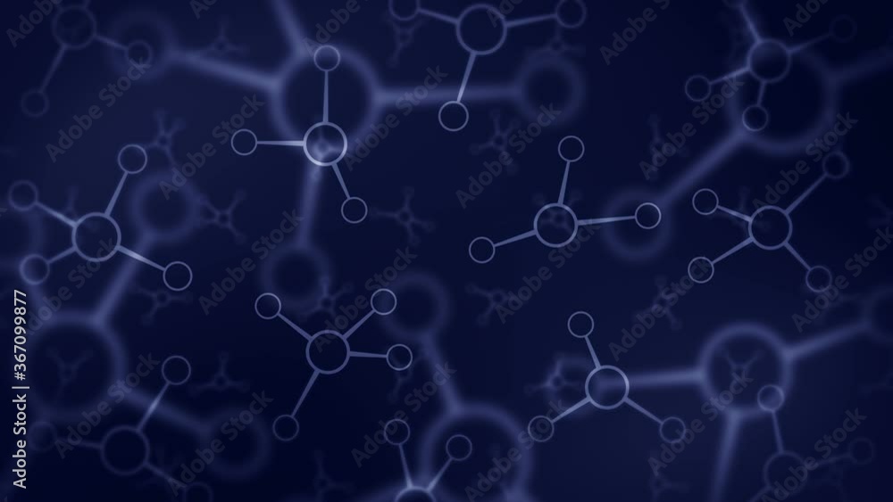 Molecular structure. High tech technology of genetic engineering. Biology, Genetics, Chemistry. Molecule in loop animation. Medical technology concept. Molecular structure. High tech technology of genetic engineering. Biology, Genetics, Chemistry. Molecule in loop animation. Medical technology concept.