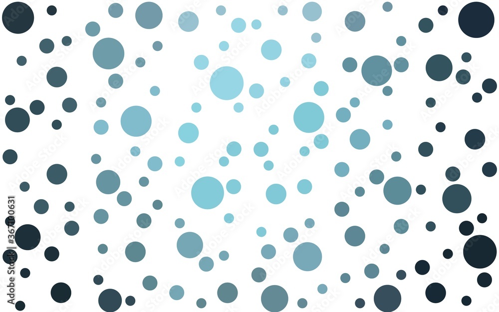 DARK BLUE vector background with bubbles. Modern abstract illustration with colorful water drops. Pattern for futuristic ad, booklets. DARK BLUE vector background with bubbles. Modern abstract illustration with colorful water drops. Pattern for futuristic ad, booklets.
